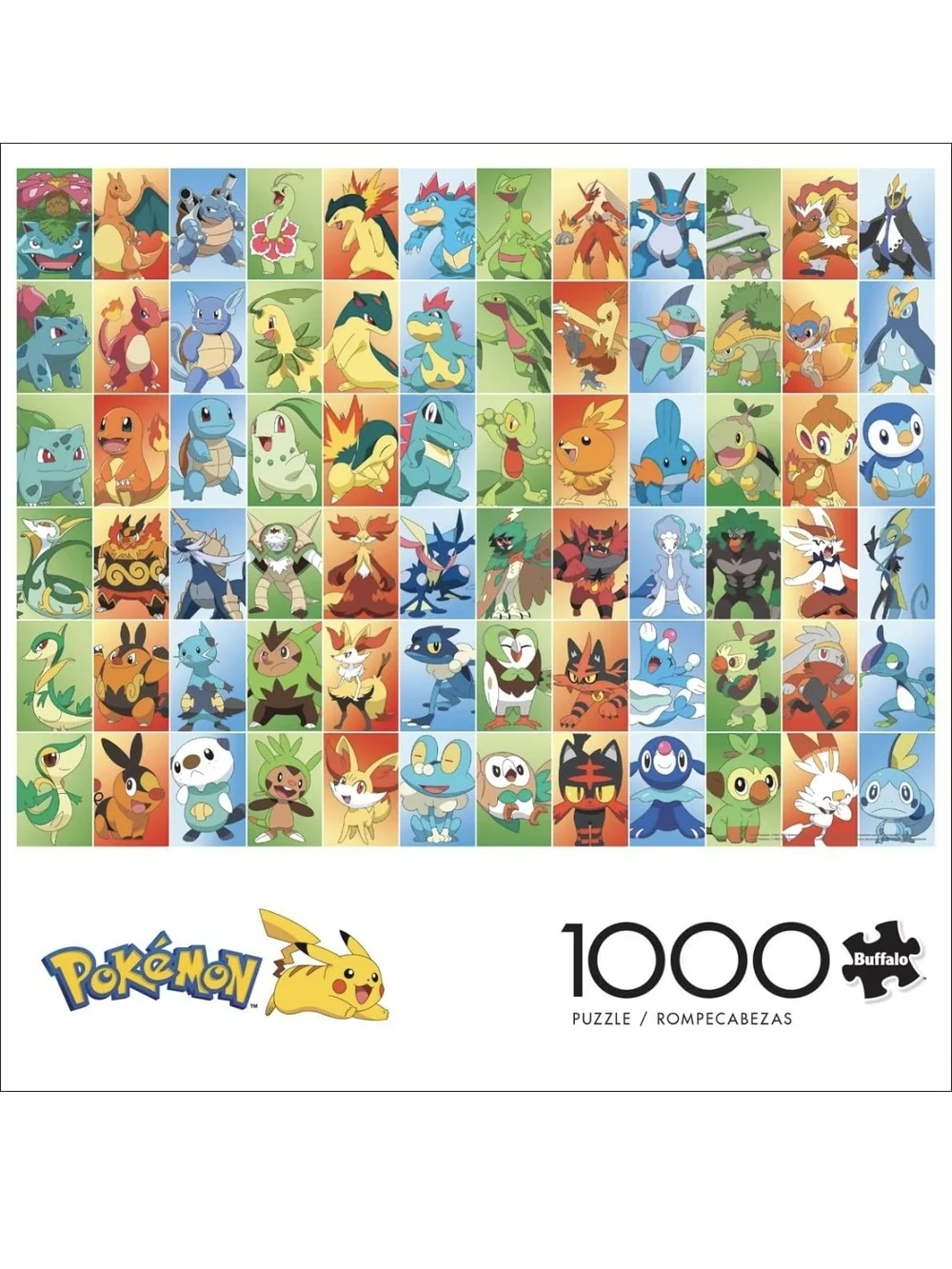 NIB 1000 Piece Pokemon Puzzle - Buffalo
